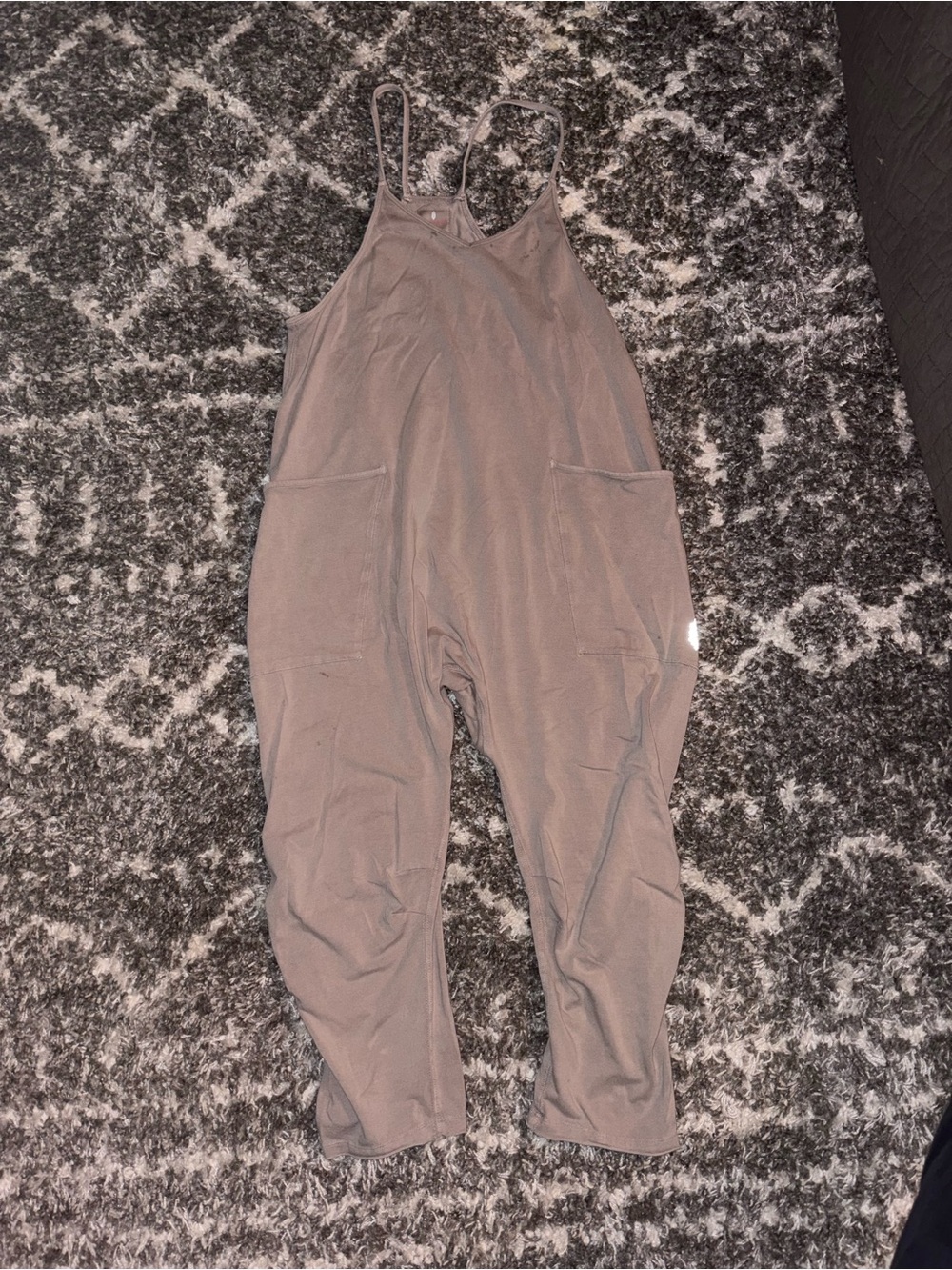 Free People Romper in Taupe